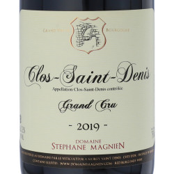 Clos Saint denis grand Cru 2019